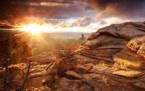 landscape, sky