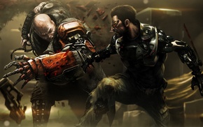 Deus Ex Mankind Divided, video games, artwork, Adam Jensen