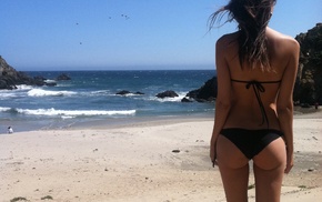 model, Emily Ratajkowski, ass, girl, bikini, the gap