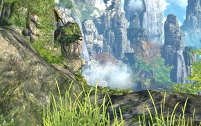screen shot, Blade  Soul, video games