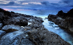 landscape, sea, photography, rock formation, water, coast