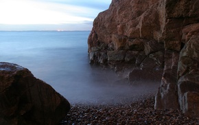 photography, rock formation, water, coast, sea