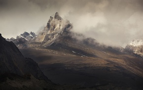 landscape, mountains