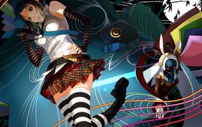 Marie Persona 4, Persona 3, Persona 4, anime, thigh, highs