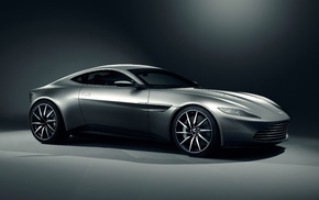 car, Aston Martin DB10, simple background, vehicle