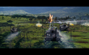 Vietnam War, Tropic Thunder, Bell UH, 1
