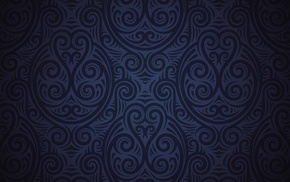 pattern, blue, abstract