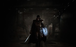 artwork, video games, the technomancer