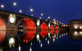 Toulouse, France, Garonne, Pont, Neuf
