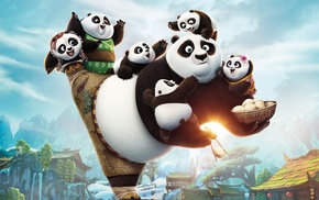 kung fu panda 3, artwork, movies