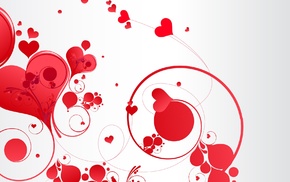 heart, simple background, vector art, Valentines Day