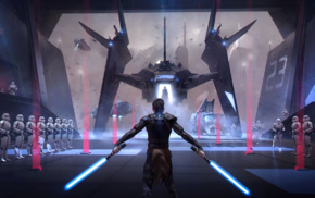 lightsaber, render, stormtrooper, Galactic Empire, Star Wars, Darth Vader