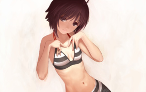 Kikuchi Makoto, bikini, THE iDOLMSTER, anime, anime girls