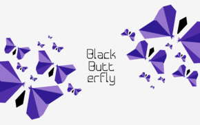 black butterfly