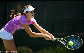 girl, tennis