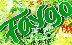 cannabis, yellow, green, Juggalo, Faygo