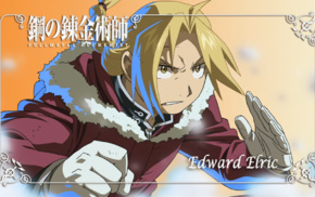Fullmetal Alchemist Brotherhood, Elric Edward