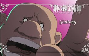 Fullmetal Alchemist Brotherhood, homunculus, Gluttony