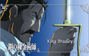 King Bradley, Fullmetal Alchemist Brotherhood, homunculus