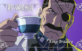 homunculus, Fullmetal Alchemist Brotherhood, King Bradley