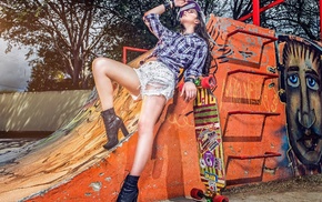 girl, model