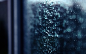 rain, bokeh, water on glass, water drops, macro, depth of field