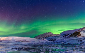 aurorae, Norway, nature