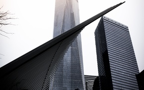 One World Trade Center, modern, skyscraper, Manhattan, USA, New York City