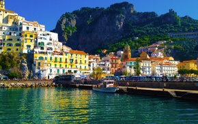Italy, Amalfi, city