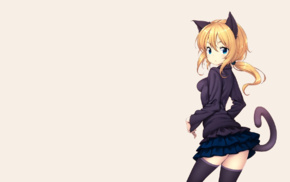 cat girl, original characters, anime, nekomimi, anime girls