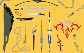 anime, fantasy weapon, illustration, weapon, vector, Fate Series