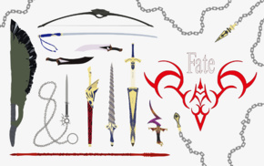 anime, illustration, weapon, fantasy weapon, Fate Series, anime vectors