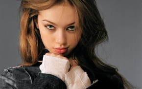 brunette, Skye Sweetnam, looking at viewer, girl