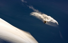 snowboarding, snow