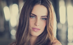 looking at viewer, Jessica Lowndes, girl, brunette
