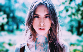 model, tattoo, girl