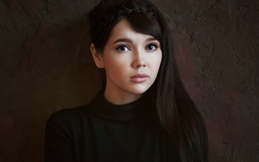 Ekaterina Ermakova, portrait, girl, model, Maxim Maximov, face