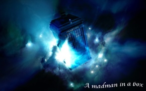 Doctor Who, blue, space