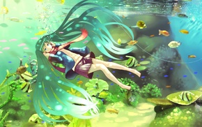 Hatsune Miku, anime girls, long hair, anime, Vocaloid