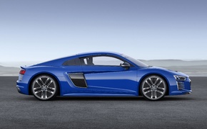 blue cars, electric car, Audi R8, car, Super Car, vehicle