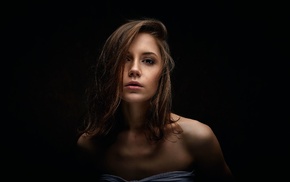 girl, model, portrait, face, Ksenia Kokoreva