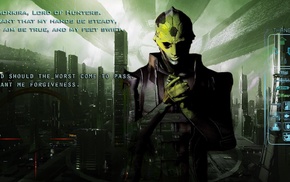 Thane Krios, video game characters, green, Mass Effect, space