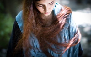 girl, long hair