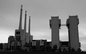 industrial, monochrome