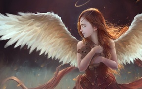 fantasy art, angel