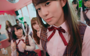 depth of field, Asian, Nogizaka46, girl, group of girl