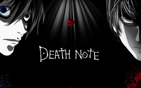 anime, Yagami Light, Death Note, Lawliet L
