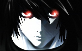 anime, Death Note, Lawliet L