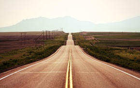 landscape, road