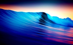 waves, sea, long exposure, nature, colorful, water